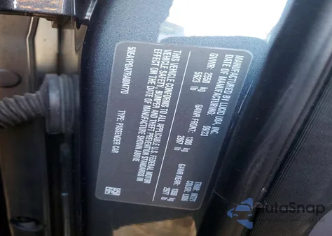 2024 Lucid Motors Air Pure z USA, uszkodzony, nr VIN 50EA1PGA7RA004770